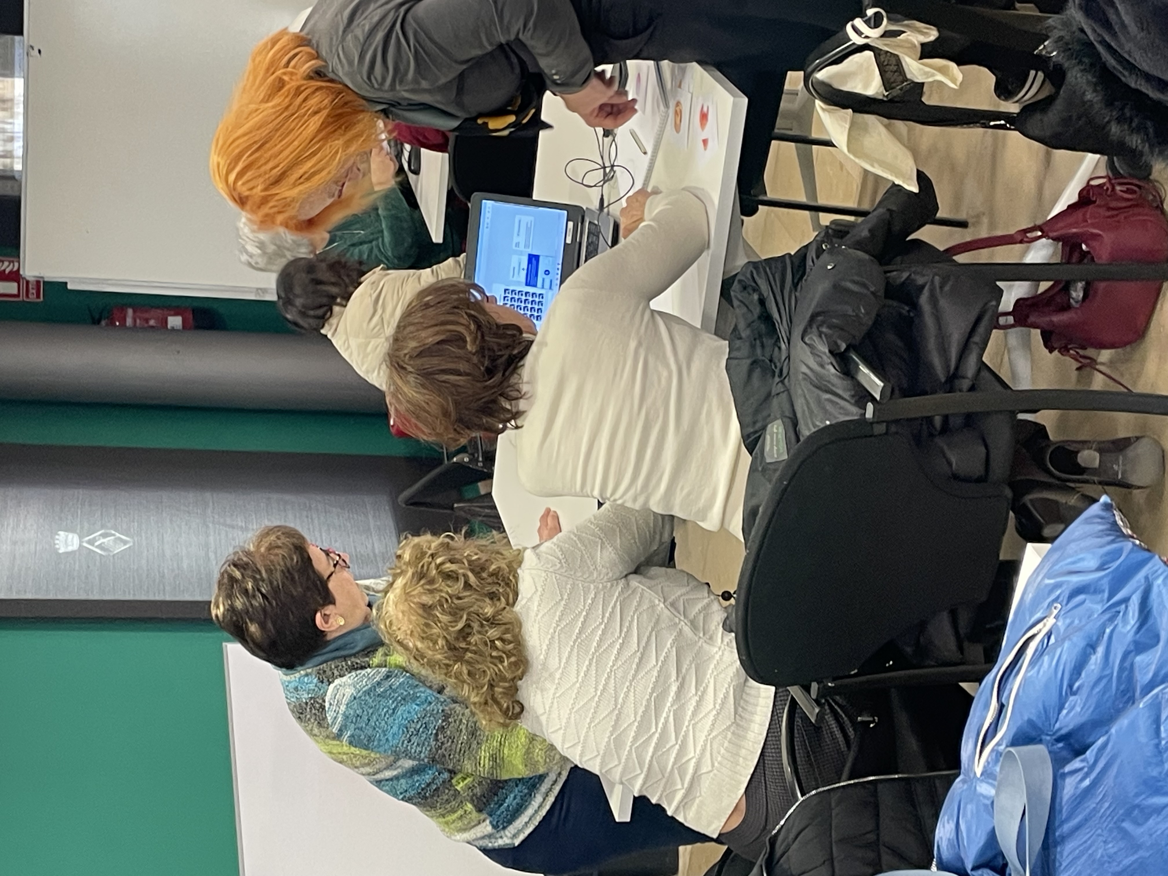 Participación activa en las dinámicas del taller